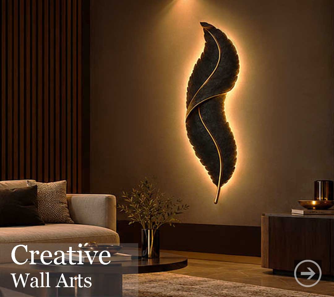 Creative metal wall art