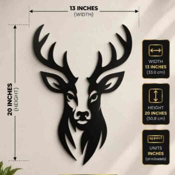 deer metal art