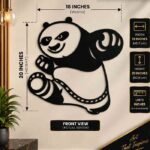 panda metal art