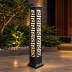 outdoor metal lamps