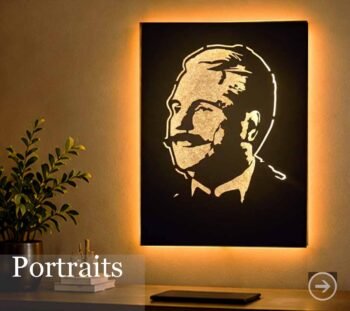 Allama Iqbal Portrait